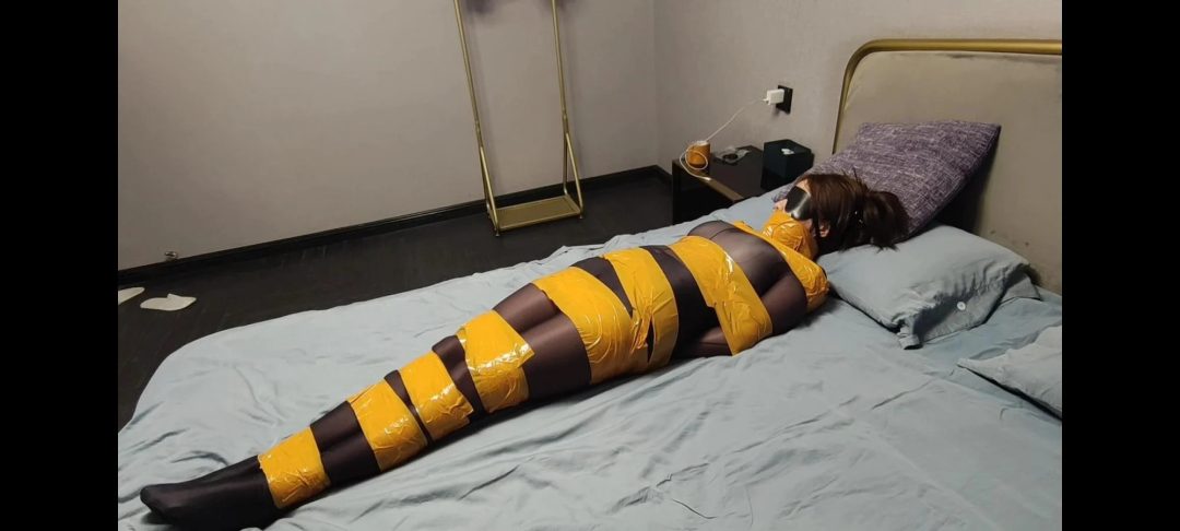 可可连体丝胶带放置 口球 胶带缠绕 肉色肌肉贴-2