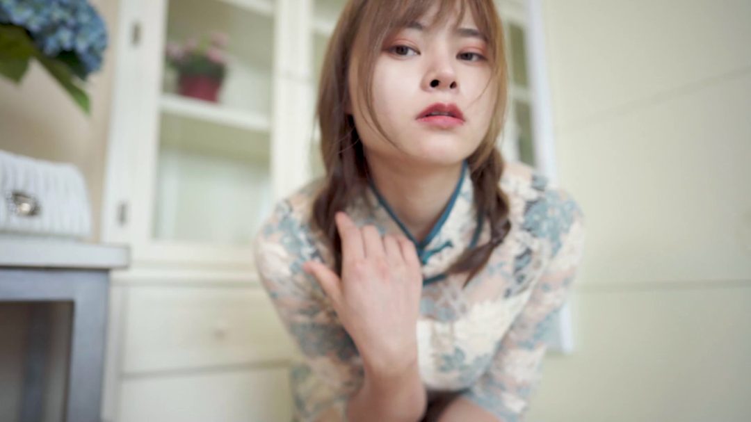 中秋佳节，旗袍短发，撩拨你的心弦-5