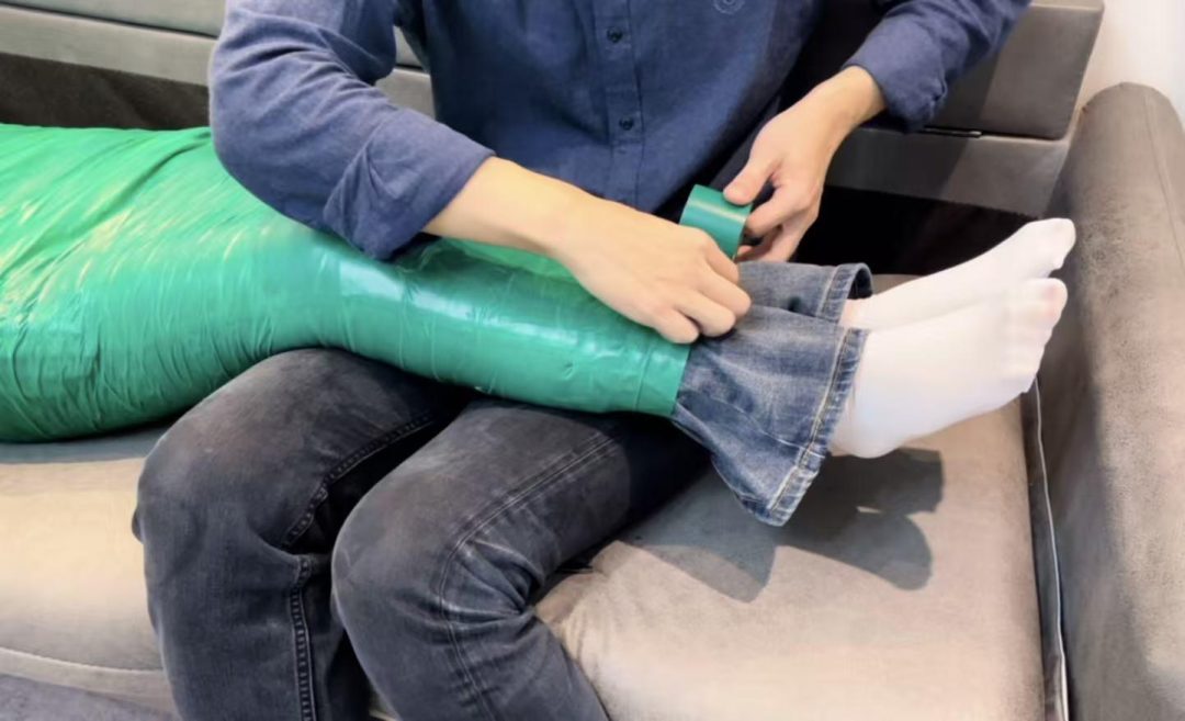 【缚艺录】【小丹】绿色木乃伊-4