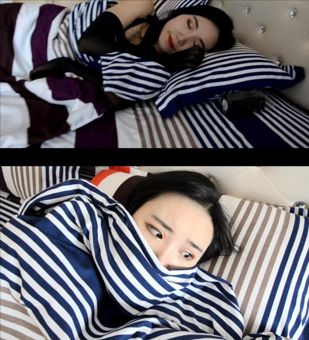 king定拍《黑丝美人木乃伊01》性感情趣服黑丝美人 被诡异绷带缠绕成诱人木乃伊-2