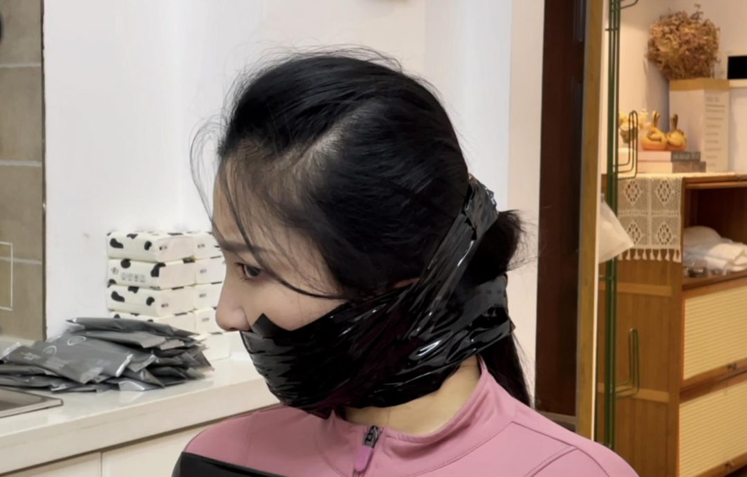 【小橙】小橙的椅子缚下的，双重胶带封嘴-3