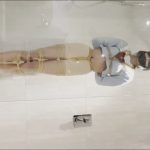 吊缚特辑，强制踮脚罚站！并腿+单脚两种吊绑、JK、水手服、OL、迷你上衣、肉丝+黑丝吊绑