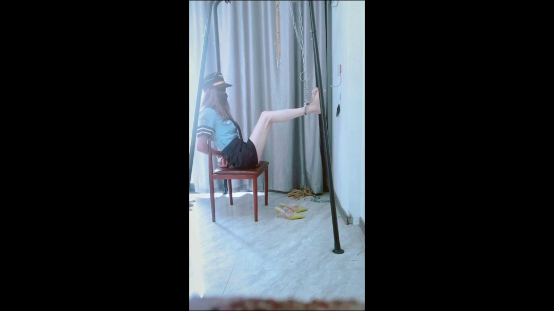 女搜查官三角架惩罚，惩戒身心～-4