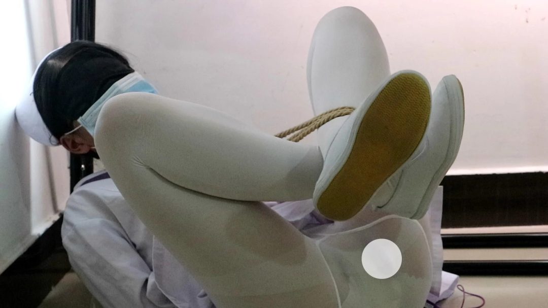 【护士2-隐藏篇】【臭脚妹妹】【白丝】【TD】【团缚】-6