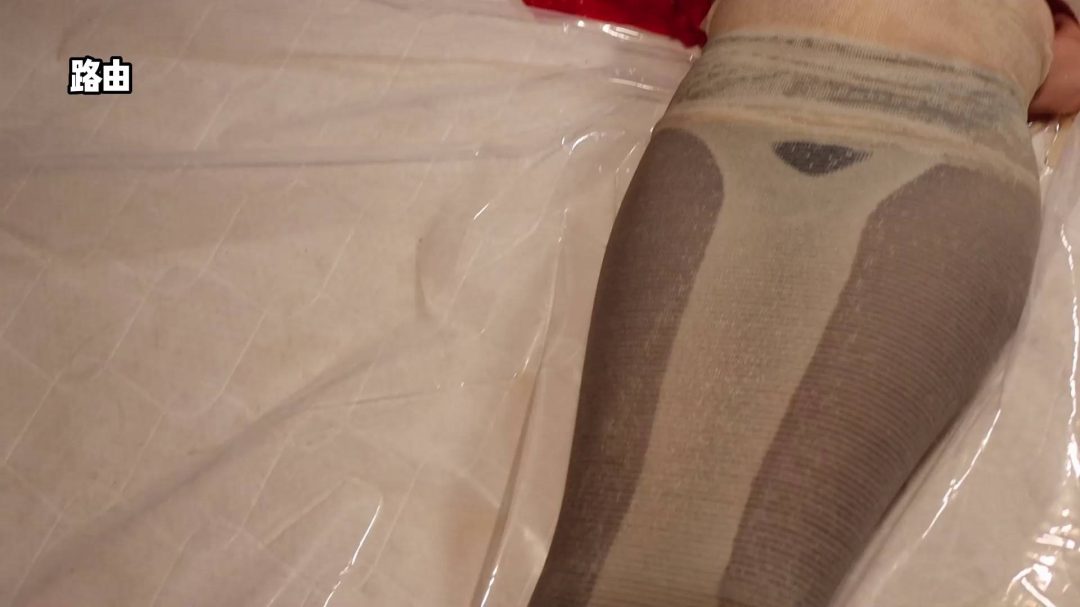 粘液 （下）麻绳捆绑 绷带丝巾包裹 粘液覆盖！-6