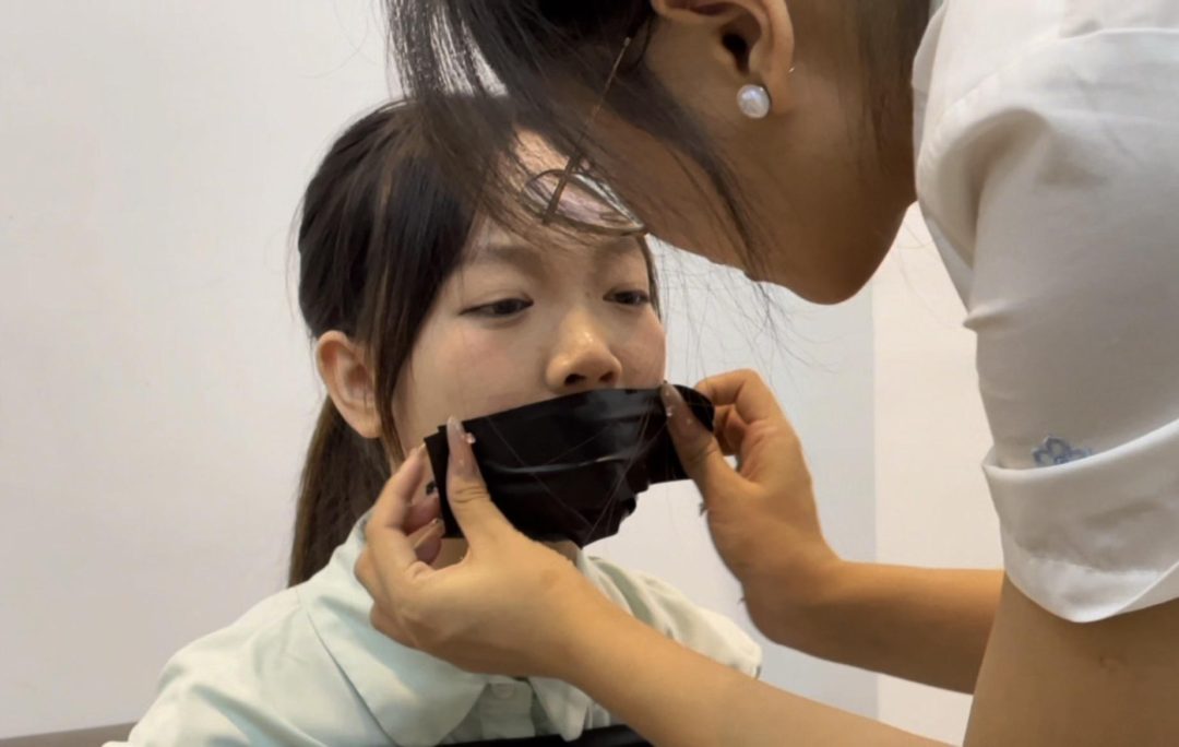 【小依】【小汪】【小杨】第一次拍摄三人捆绑，很费时间，也很有趣，3个人的简单挣脱实验1~-6