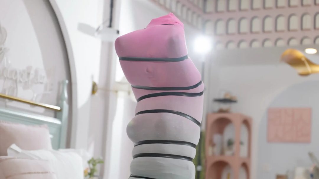 彩色丝袜睡袋全包蠕动-12