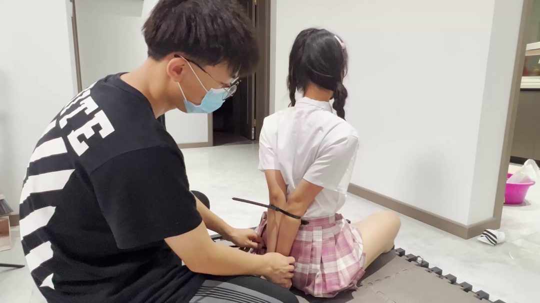 扎带捆绑 超紧欧式直臂和高手缚-1