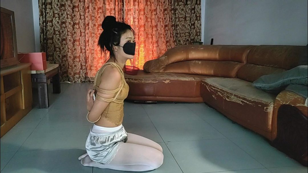 空姐嘉宝白丝袜狗爬挣扎-1