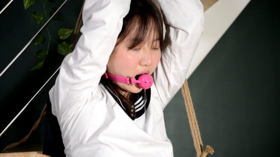 小敏JK学生装片腿吊、驷马&后手观音-3