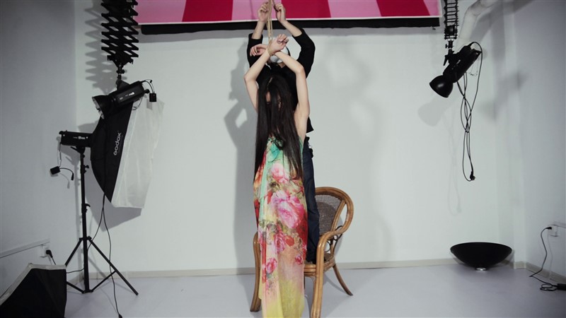 闺蜜的阴谋 大长腿 绳艺访谈 动弹不得-7