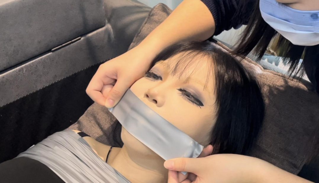 小鹿】新模小鹿，风格比较哥特，挣扎度也很棒，第一次来体验，那胶带必然少不了-4