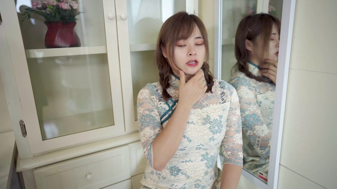 中秋佳节，旗袍短发，撩拨你的心弦-3