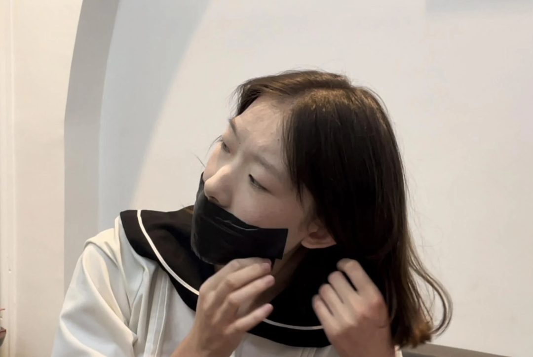 【新模小雪】【招模特】皮肤白皙、身材纤细的小雪，第一次试镜，体验绳艺与挣脱~-12