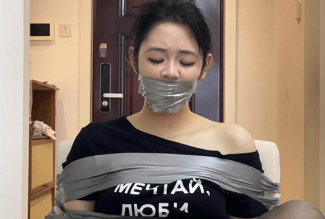 【缚艺录】【小树】黑丝美腿，美脚之友，有些“顶”-9