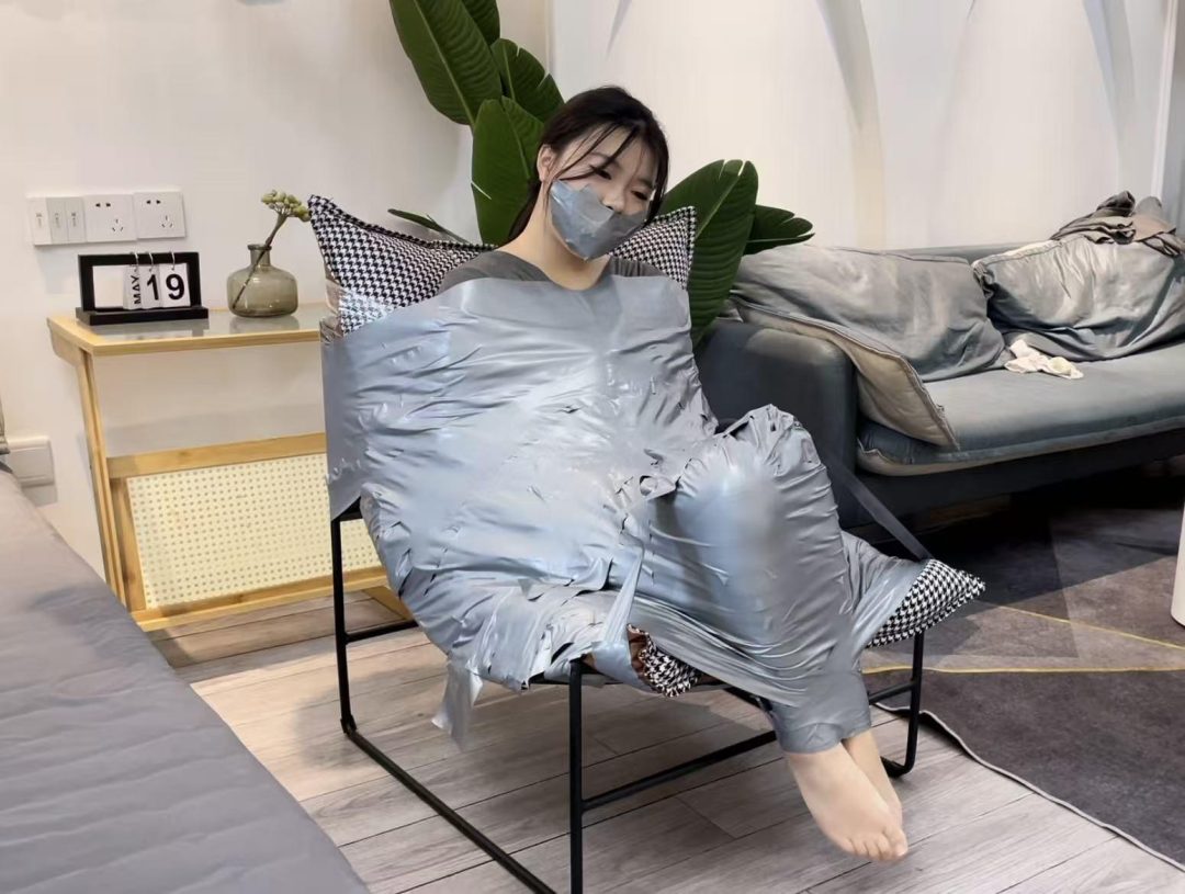 【缚艺录】【小贝】银色胶带的全包-6