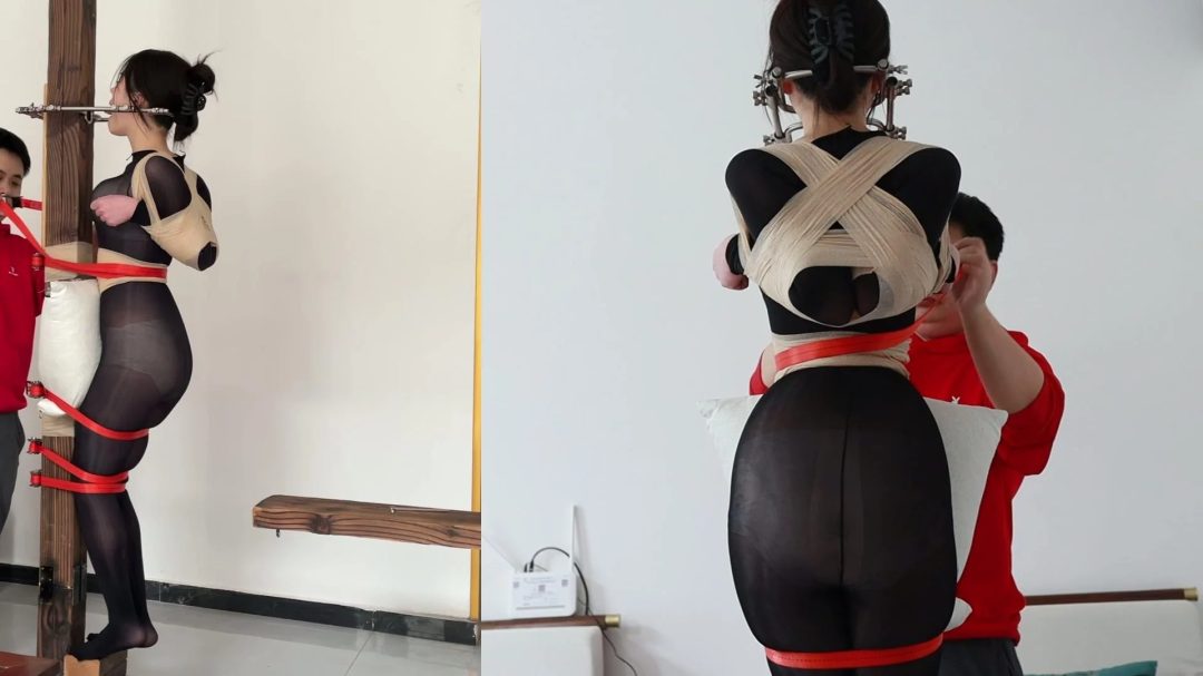 把美女安装在柱子上！-8