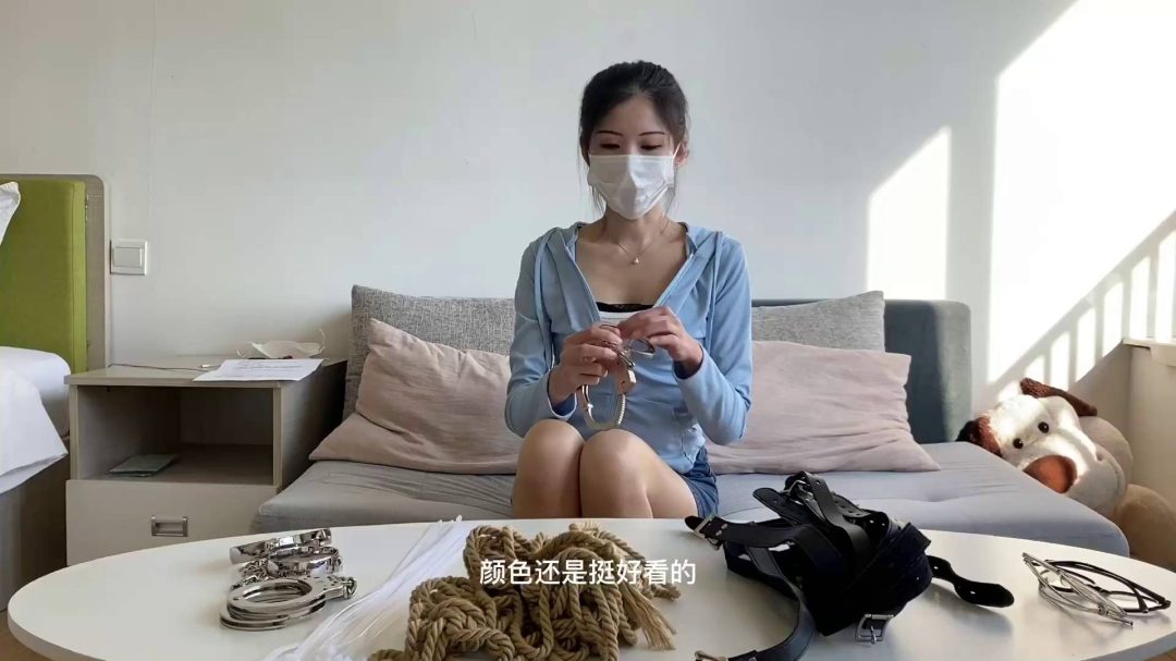 沉浸式绳艺体验 丰富多样的捆绑道具和花式，小姐姐幽默搞笑解说风格-2