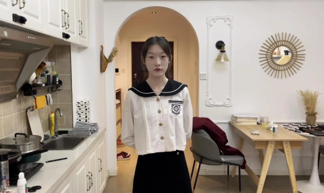 【新模小雪】【招模特】皮肤白皙、身材纤细的小雪，第一次试镜，体验绳艺与挣脱~-1