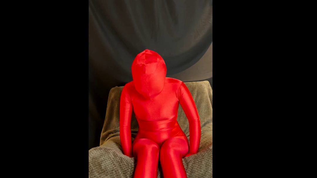 fionaworld原创 穿着乳胶ZENTAI全包紧身衣的直播录播-7