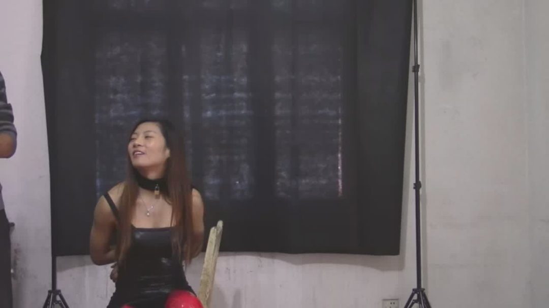 捆绑口球口枷眼罩堵嘴蒙眼-7