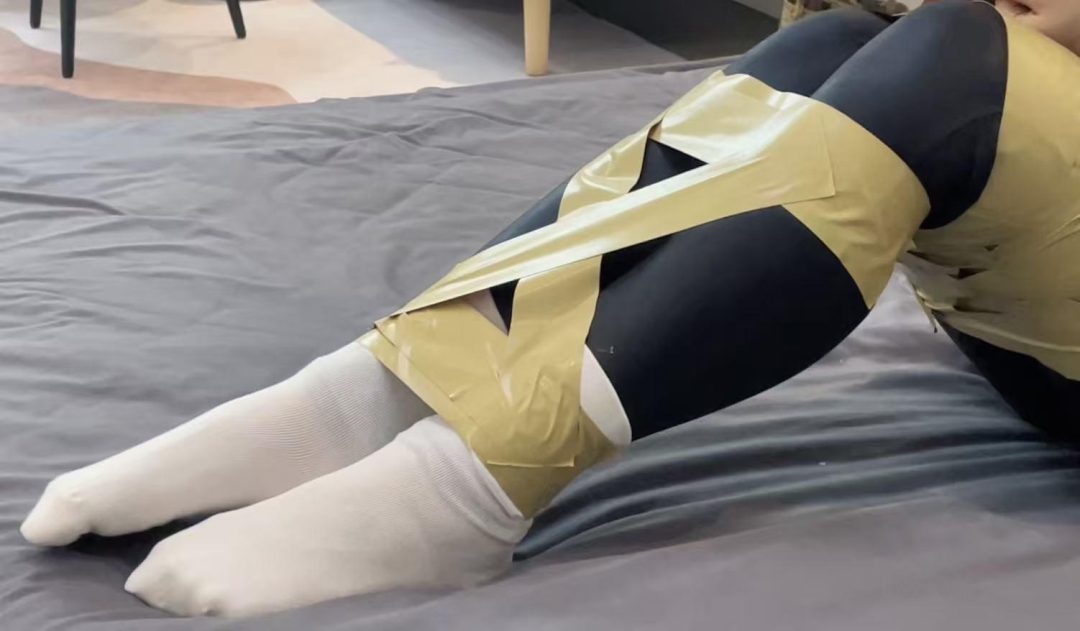 【缚艺录】【小晗】日式胶带的束缚-3