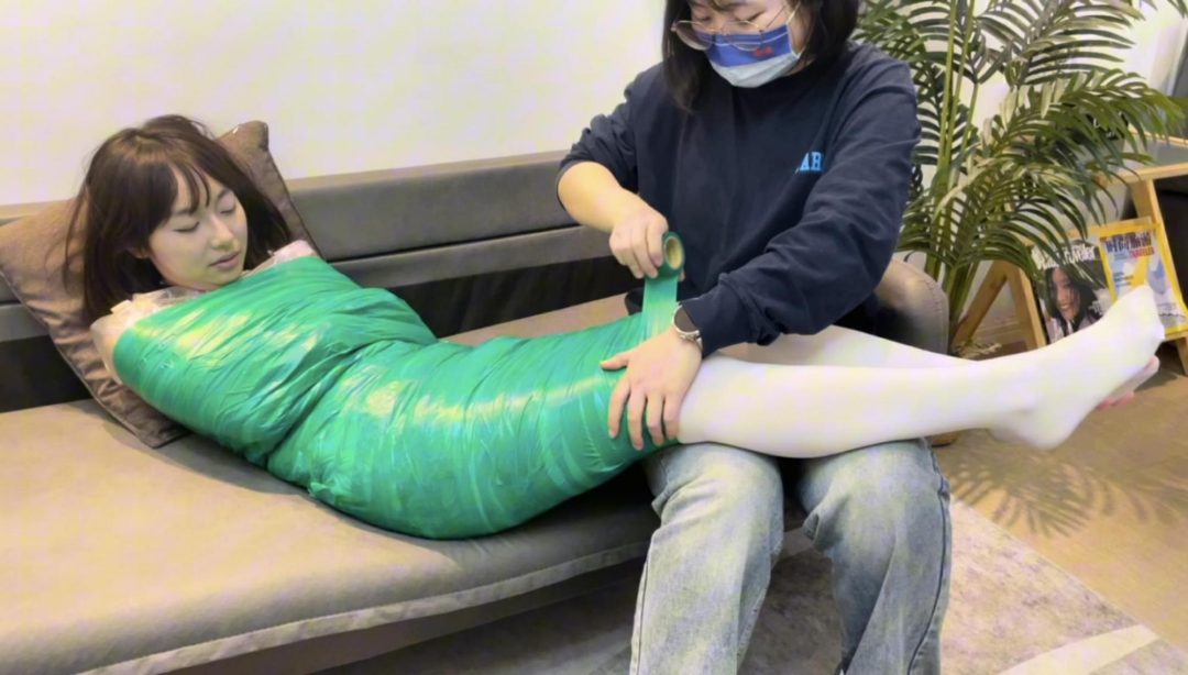 【小诺】 绿色胶带全包-4