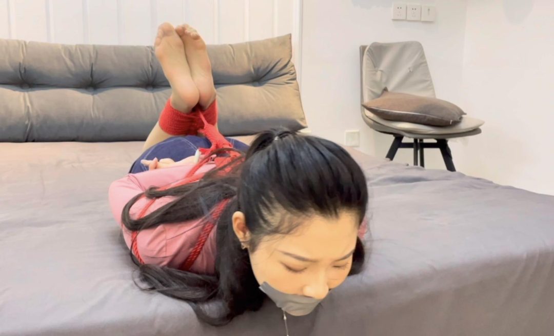 【小橙定拍】日式后手驷马，胶带封嘴必少不了-5