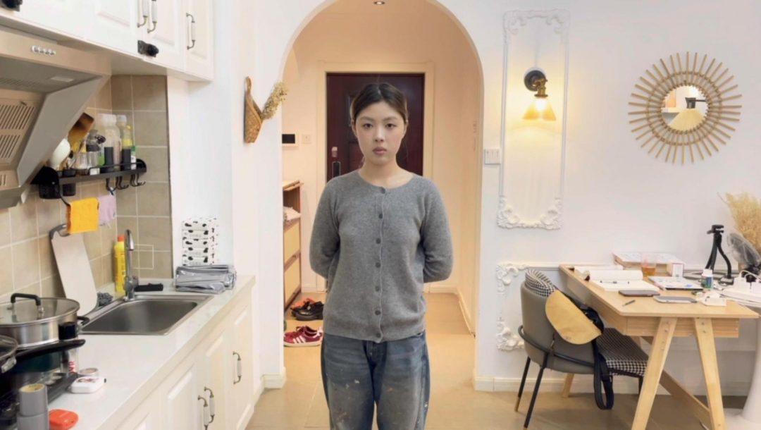 【小晗】新模小唅+小菲的试镜，小唅是长期模特哦-1