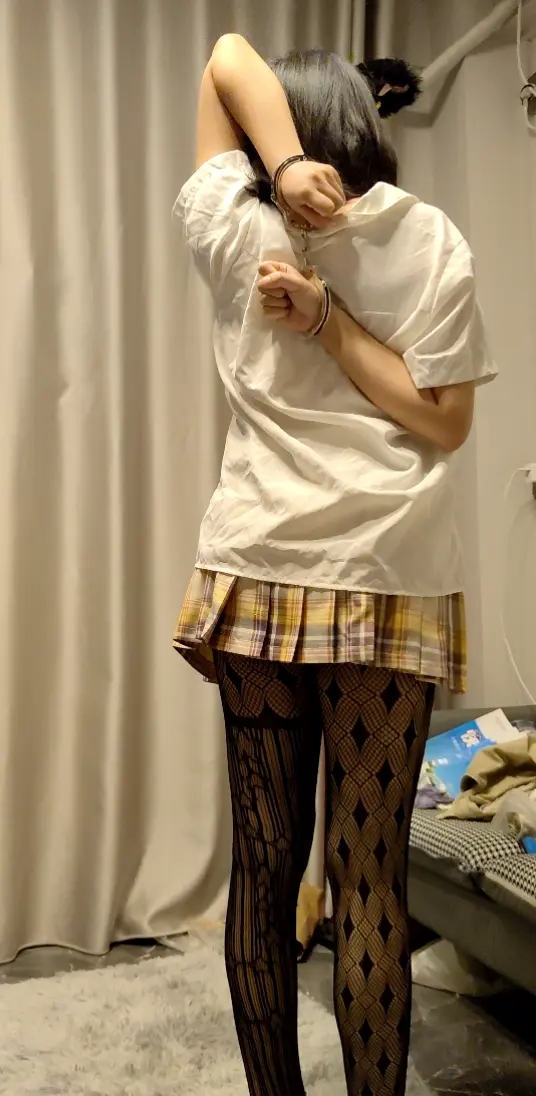 【内八】欧式直臂捆缚扎带超紧演示-4