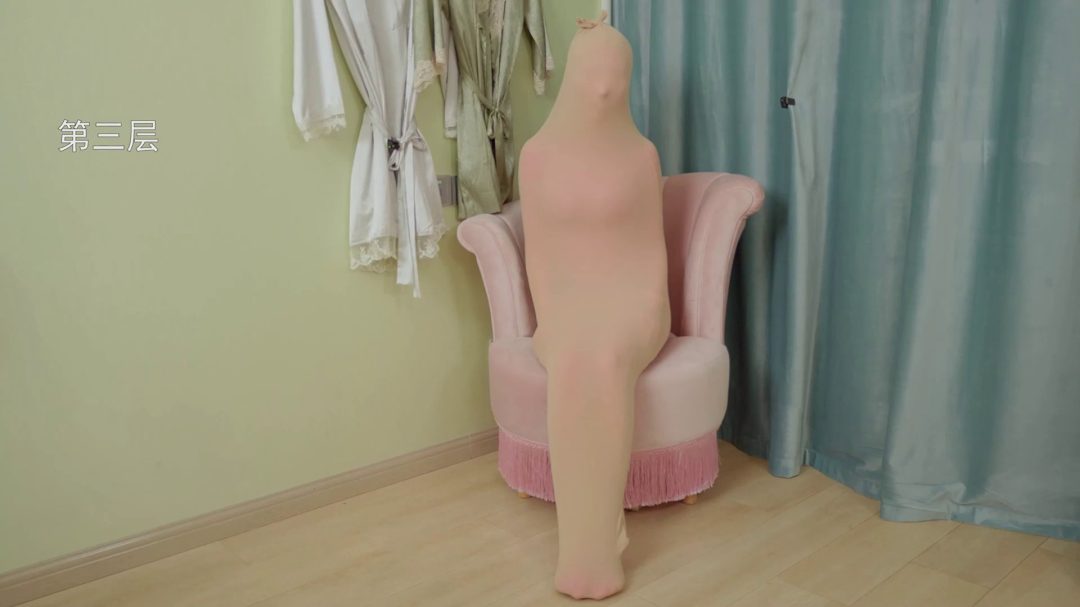 五层丝袜睡袋全包木乃伊！-5