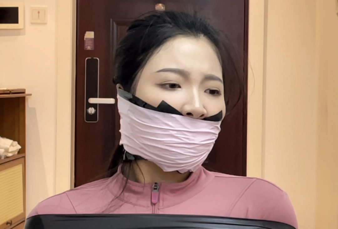 【小橙】小橙的椅子缚下的，双重胶带封嘴-1