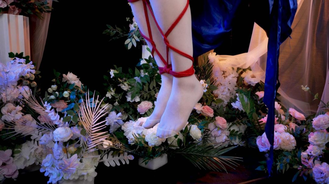 捆绑放置挣扎Cos系列第三集，德莉莎暮光骑士-5