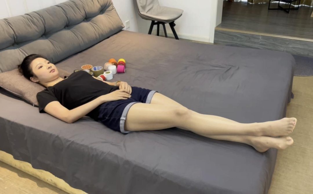 【小橙】胶带贴贴贴~11层胶带，严实地封嘴，每一位模特的必经之路~-1