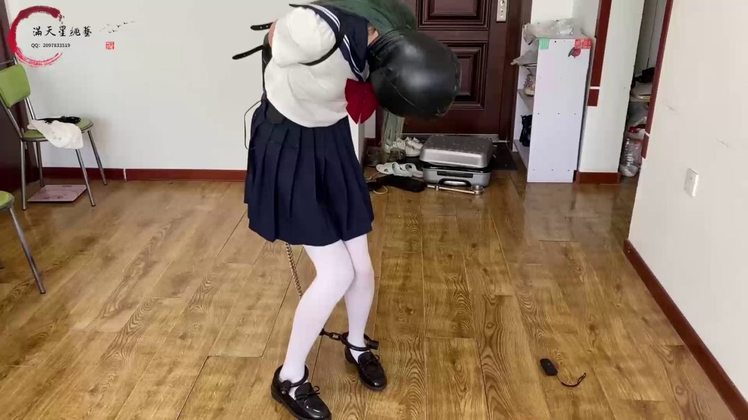 白丝JK的梓萱全包头套-4