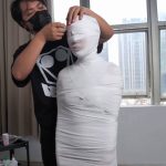 石膏绷带木乃伊