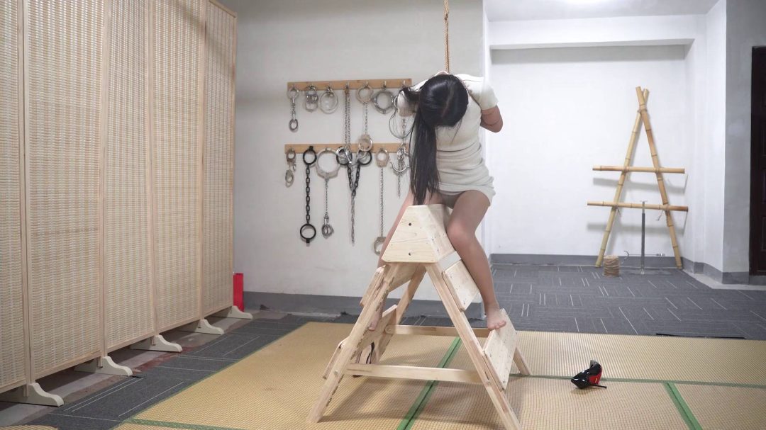 五花大绑，木马责罚，哭的泣不成声-5