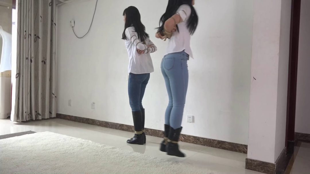 定拍捆绑入狱的女孩-4