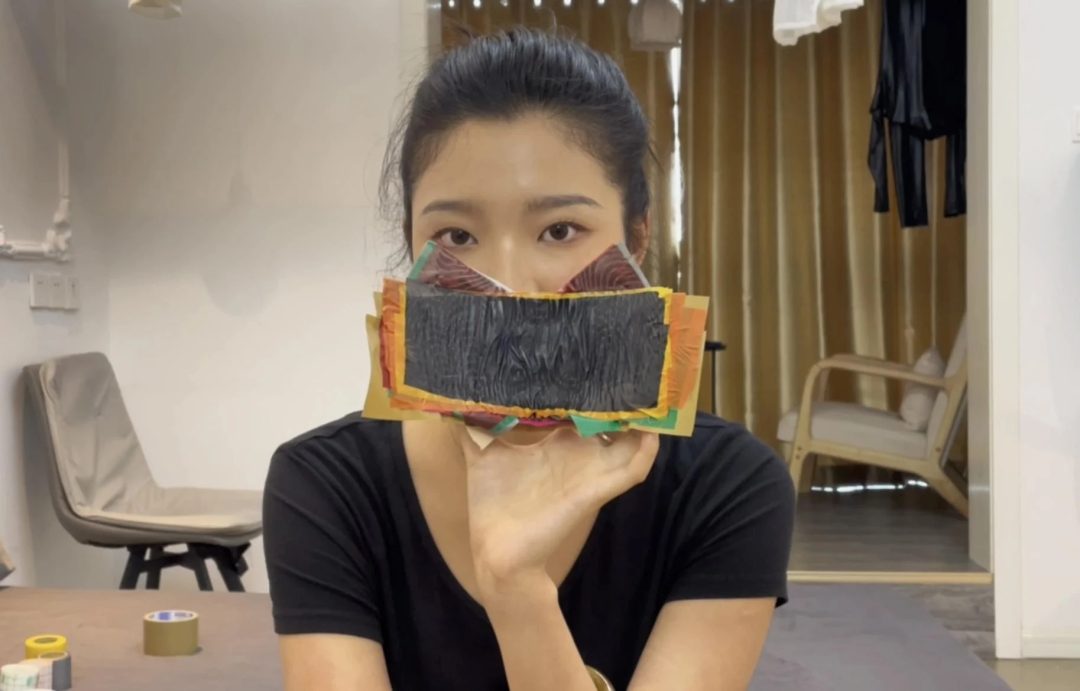【小橙】胶带贴贴贴~11层胶带，严实地封嘴，每一位模特的必经之路~-9