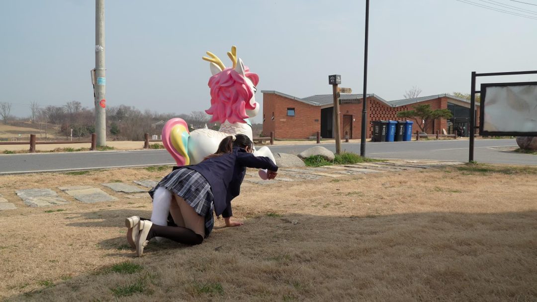 羞死人的一次户外：JK+肛塞尾巴+TD景区人前游玩/小卖部购物-2