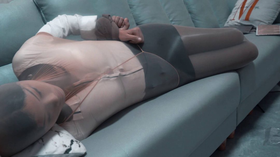 丝袜推销员（下集）弹性超好丝袜全包。不好意思，我只想买质量差的丝袜-8