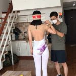 舞蹈服白丝，头套头盔装袋