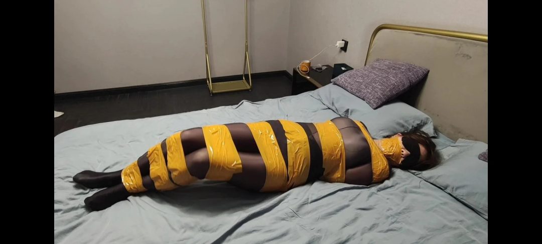 可可连体丝胶带放置 口球 胶带缠绕 肉色肌肉贴-5