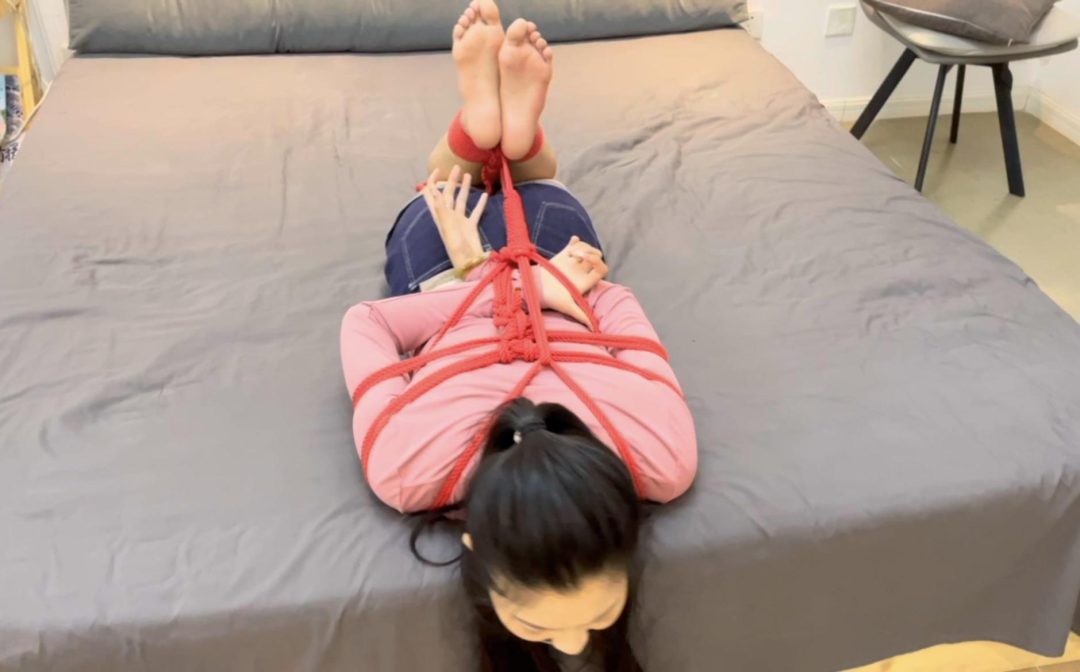 【小橙定拍】日式后手驷马，胶带封嘴必少不了-9