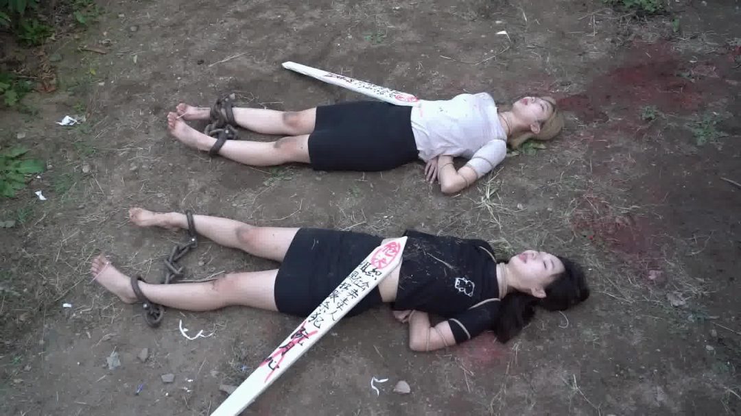 扫黑行动 入监 判决 严管 五花大绑 绑舌头 押赴刑场-12