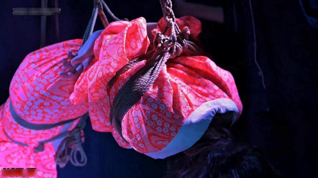 [Ligui丽柜] 和风裸缚极度诱惑 いけにえ-5