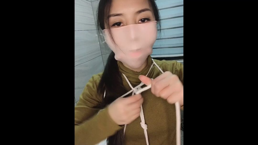 龟甲缚蒙面口球堵嘴-8