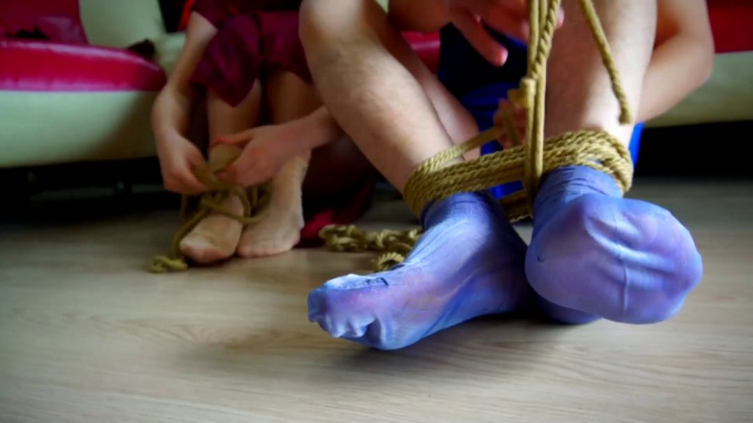 情侣逃脱未遂惨遭二次严厉捆堵折磨-5