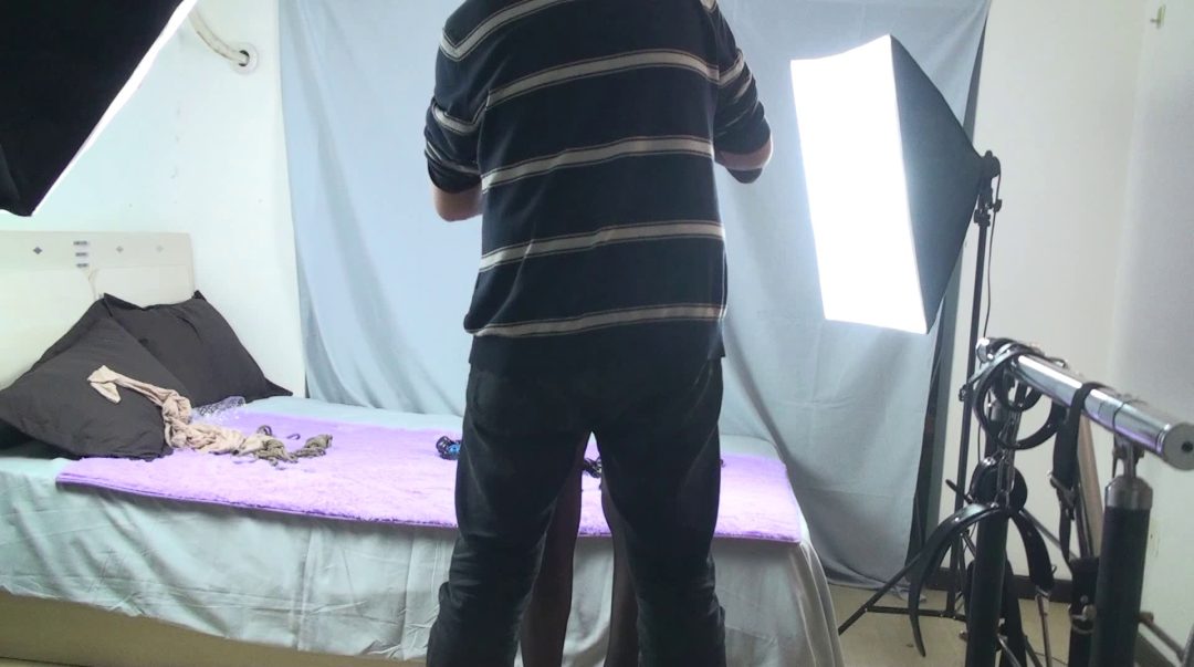 定拍黑丝全包龟甲缚-3