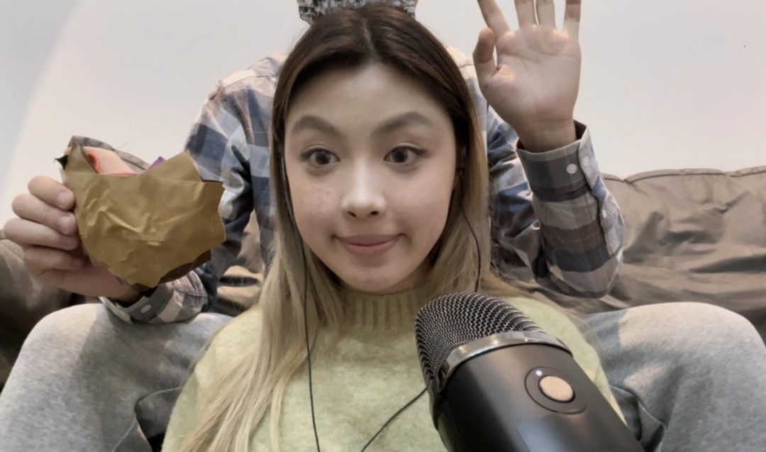 【小晗ASMR】7层胶带，严实地封嘴，做做助眠，和大家说晚安-8